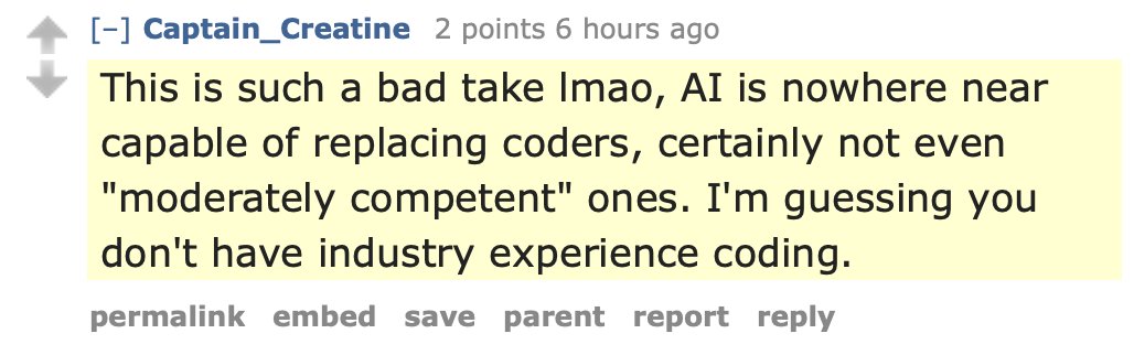 TheAhmadOsman's tweet image. people that think like this still exist btw

and theyʼre in for a big surprise sadly