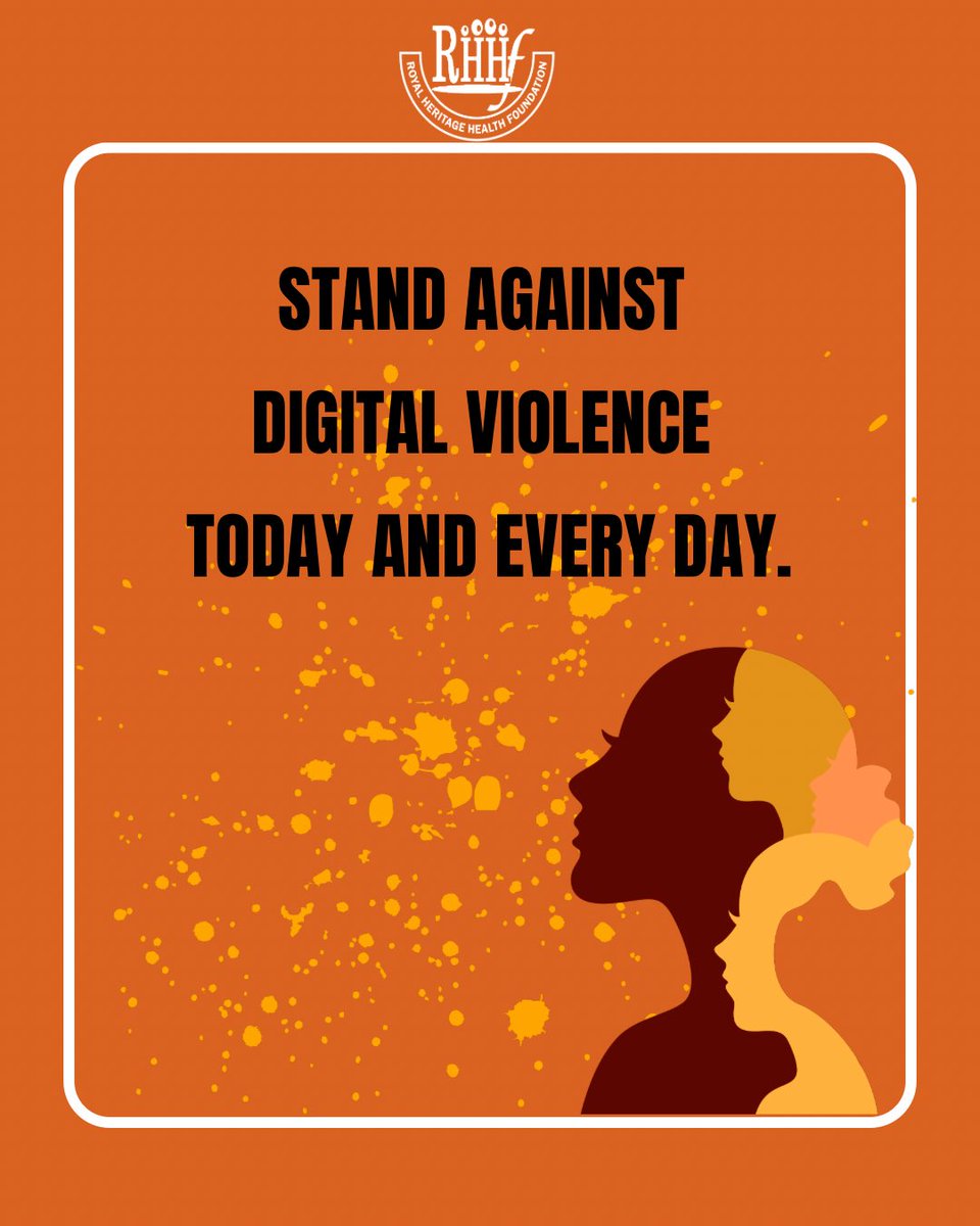 RHHF_NG's tweet photo. #StopOnlineAbuse #SpeakUp #DigitalSafetyForAll #NoToGBV https://t.co/I8rjmUH7Sz