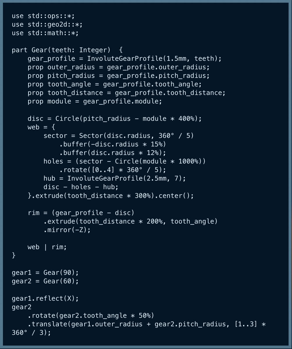 µcad : un nouveau langage Open Source de programmation pour la modélisation 2D/3D

👉 microcad.xyz