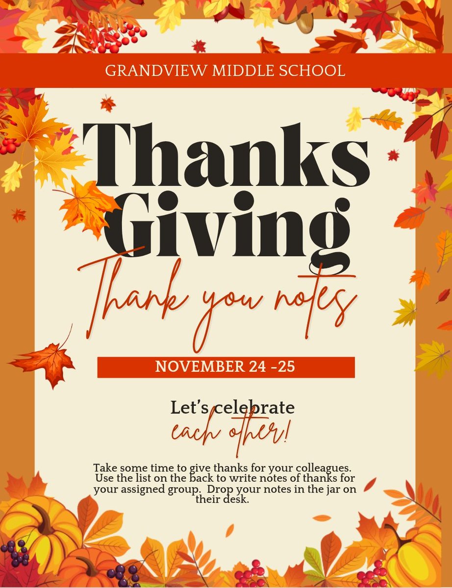 Grandview Middle School tweet media