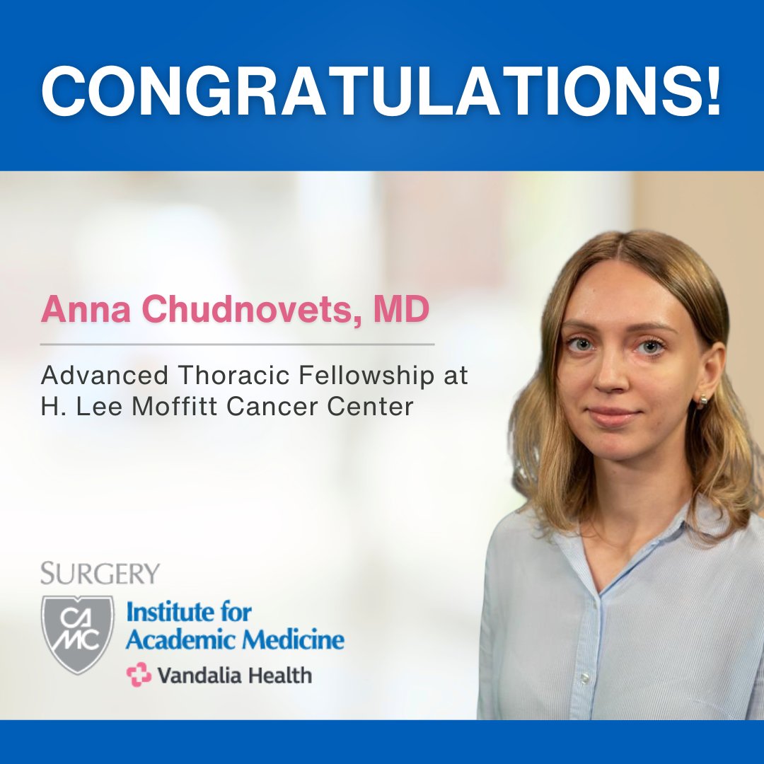 CAMC Surgery Residency and Fellowship Programs tweet media