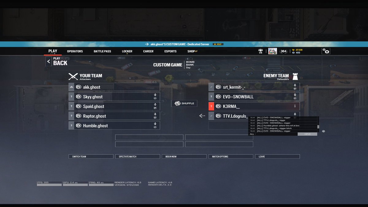 scrims cannot be real