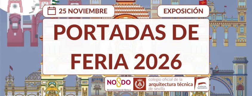 poder_civico's tweet image. Que puedes ver en nuestro barrio:
Exposición del concurso de ideas para la portada de Feria de Sevilla 2026, en la sede del Colegio Oficial de la Arquitectura Técnica de Sevilla @COATSevilla, en la Avda de la Palmera 28A, esquina Páez de Ribera 

En ella podrás conocer una…