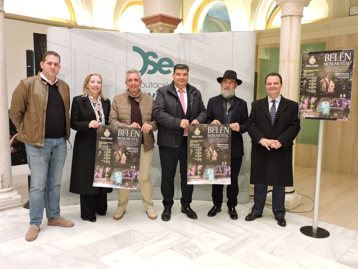 SoyDeLaVeraCruz's tweet image. #PRENSA | DIPUTACIÓN DE SEVILLA.

La Hermandad de la Vera-Cruz de Alcalá del Río inaugura el día 4 su Belén Monumental: casi 200 figuras que representan a cofrades, oficios y enclaves del municipio.

El nacimiento, bajo la dirección artística del escultor Manuel Mazuecos García,…