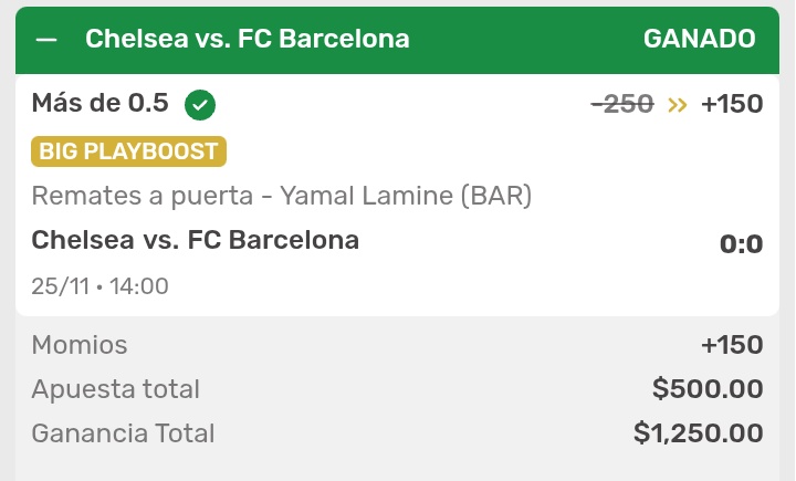 Panda__Picks's tweet image. Tantas veces te pedi una desgraciado
Creo que todos cobramos con Lamine Yamal no? 
Gracias @playdoitmexico ✅✅✅
#ChampionsLeague #BenditaChampions
