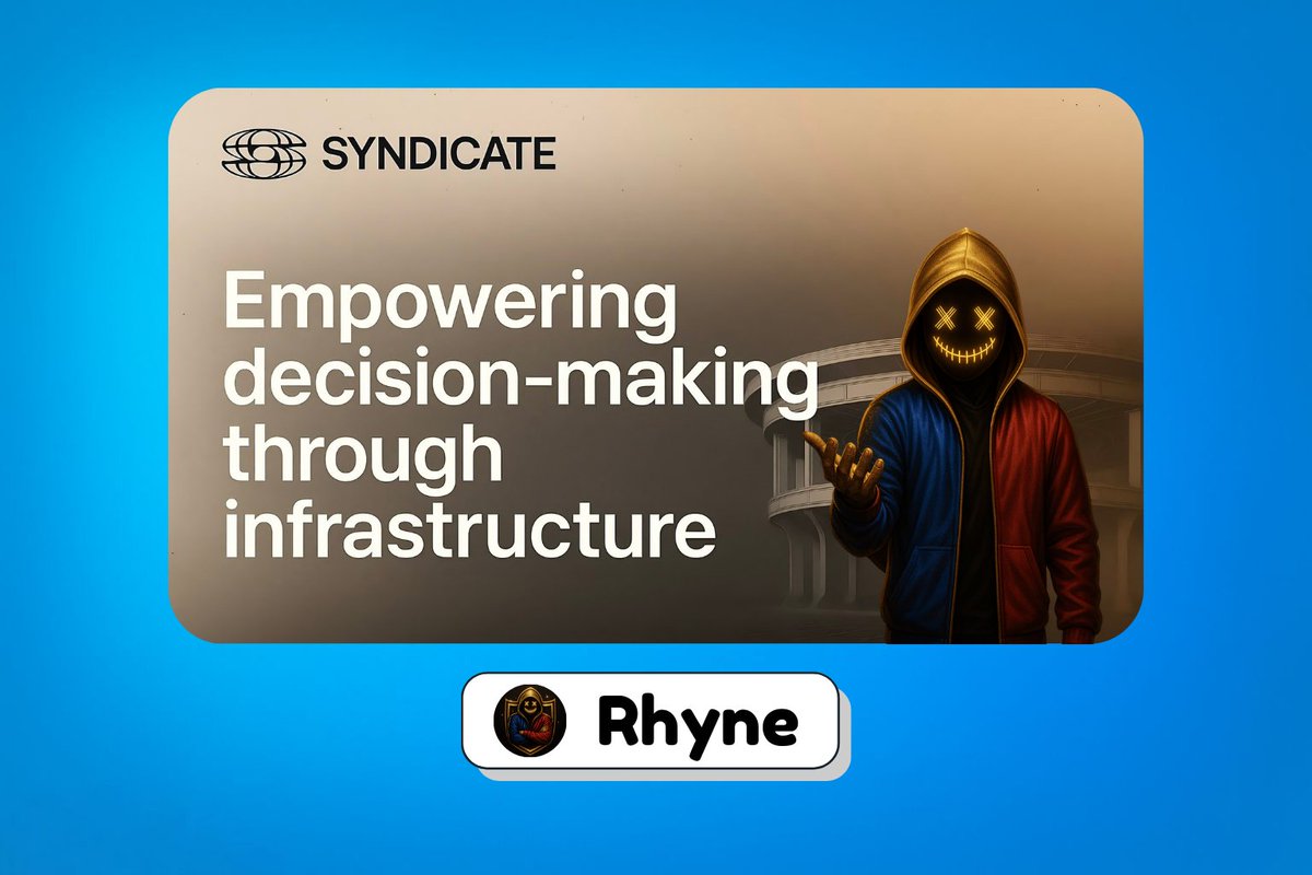 GN CT | Can i get it back?

Spent the day exploring how <a href="/syndicateio/">Syndicate</a> is shaping the next wave of onchain coordination
Instead of focusing only on tools we focused on mindset
How simple actions can create large outcomes
How clarity can outperform complexity

Today was about