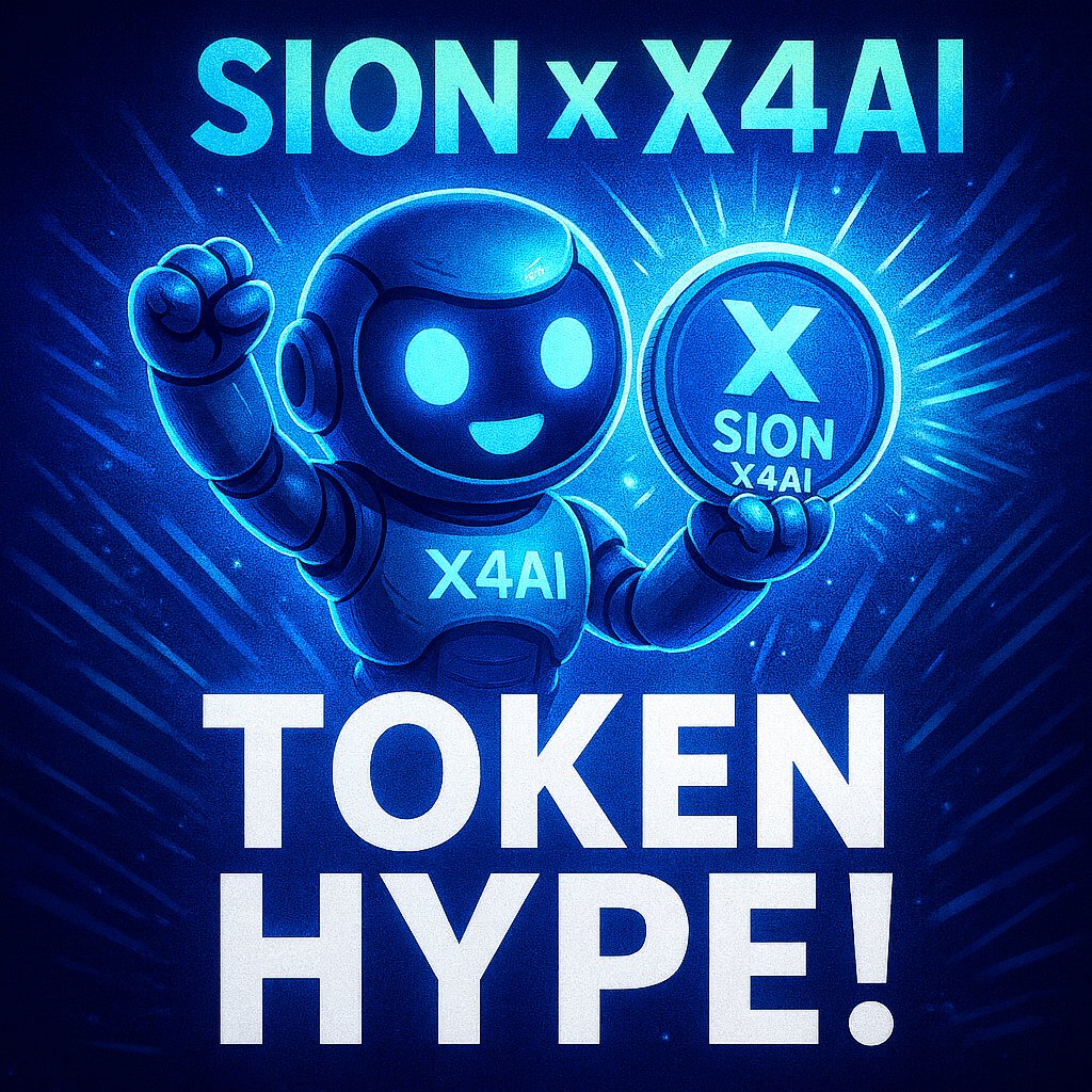 🚀 TOKEN HYPE IS REAL!
SION x X4AI is powering up on Solana – AI-driven, community-driven and built for fast, smart and transparent moves. 🤖💙
📅 Launch: 1 December
We’re coming to Pump.fun and Dexscreener add us to your watchlist and stay ready for the drop. ⚡️