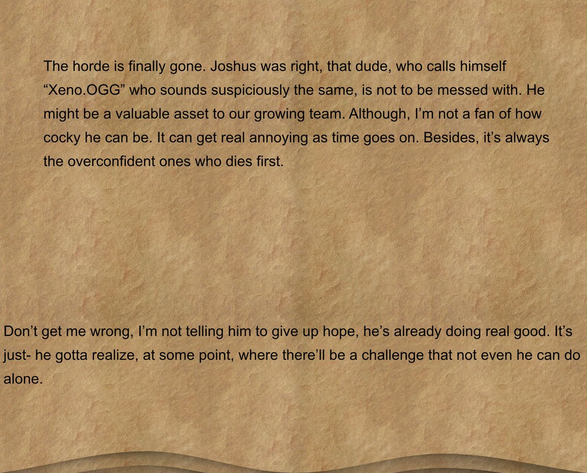 [ * Nolan’s diary log ]
<a href="/CZilla04/">ColeZilla04</a> <a href="/XenoAlt321/">The Creator</a>