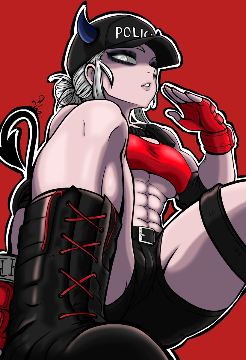 ThieviusA's tweet image. For justice-
- Justice Helltaker &amp;lt;3
#helltaker #helltakerart #helltakerfanart #art #doodle #fanart