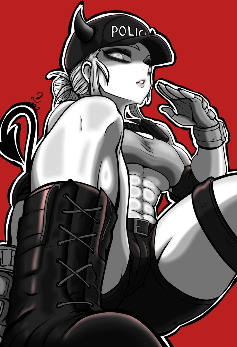 ThieviusA's tweet image. For justice-
- Justice Helltaker &amp;lt;3
#helltaker #helltakerart #helltakerfanart #art #doodle #fanart