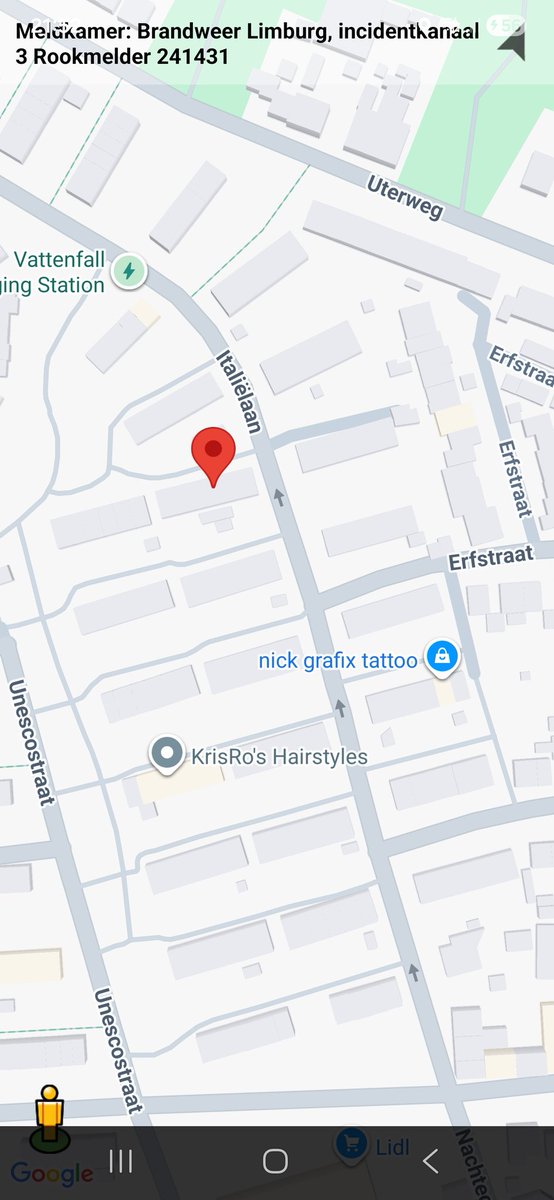 Rookmelder Brandweer Inzet in Heerlen