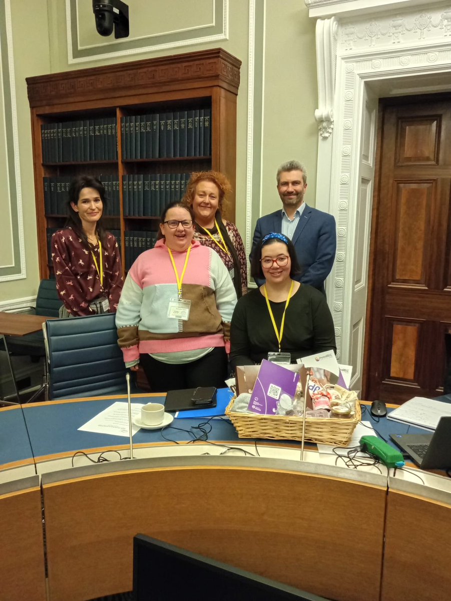DannyDonnelly1's tweet image. A very educational meeting of the All Party Group on Learning Disability today. We heard from two fantastic organisations delivering day opportunities. Thank-you Gemma and Jodie from @weareincredABLE and @DirectorCAN and Ursula from CAN for telling us about your amazing work. 👏