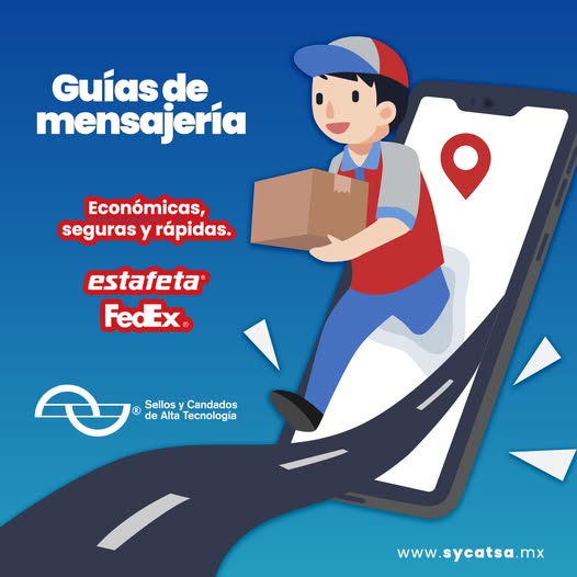 SYCATSA's tweet image. ¡Optimiza tu gestión logística con nuestras Guías de Mensajería!
Con ellas, simplificarás tus envíos y agilizarás tu logística. Compra según tus necesidades, sin volumen mínimo requerido. ¡Invierte solo lo indispensable para tus envíos! #LogísticaEficiente #EnvíosÁgiles