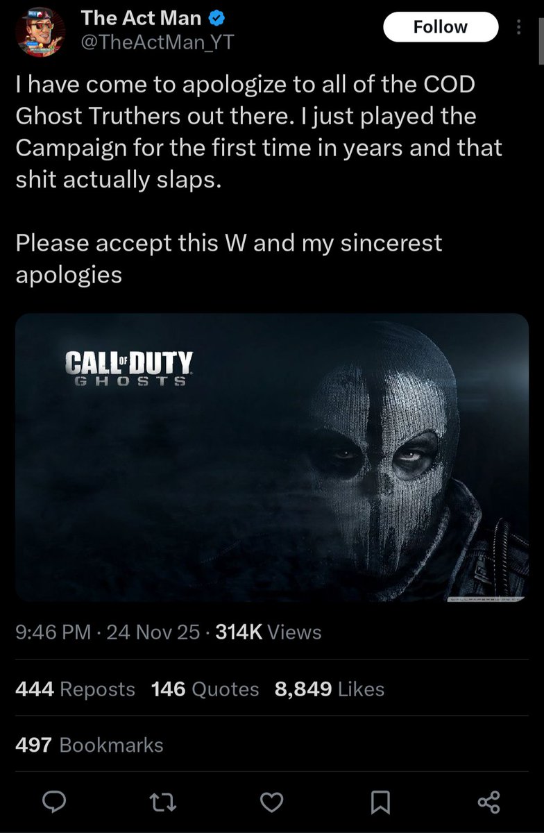 This is the guy who said he won't play Black Ops 7 🤣