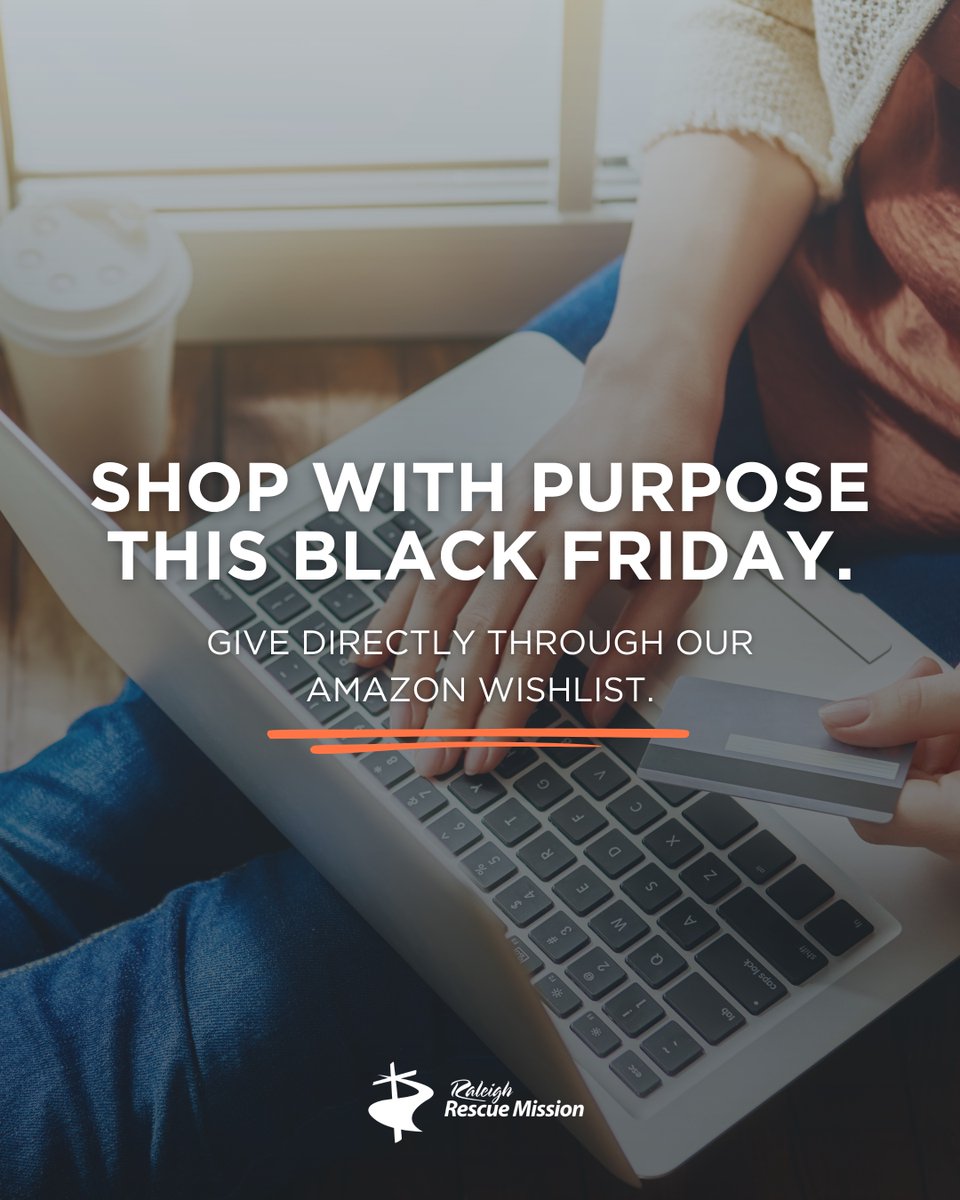 This Black Friday, while you shop for deals, you can also make a lasting difference.

Our Amazon Wishlist makes it simple to give directly toward urgent needs at Raleigh Rescue Mission. 

Every gift you give changes a life. Shop &amp; give: amazon.com/hz/wishlist/ls…

#BlackFriday