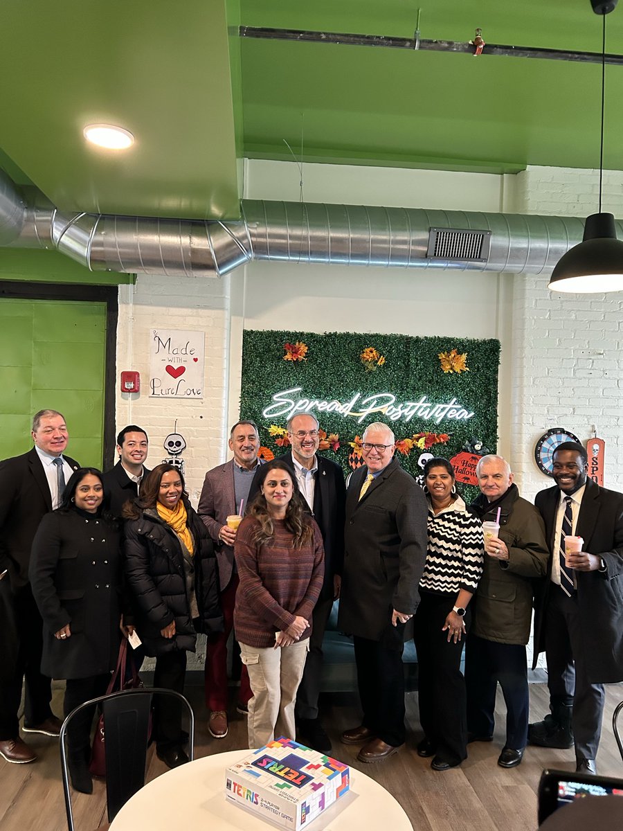 We’re in Woonsocket visiting the small businesses that help power our state. We encourage everyone to shop and dine local!  #smallbusinesssaturday 
<a href="/WoonEdCenter/">Woonsocket Education Center</a>