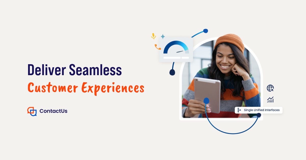 ContactUSinc's tweet image. Making sure that our customers have a seamless experience is our top priority. We strive to personalize each interaction to ensure satisfaction. #CustomerExperience #PersonalizedCX