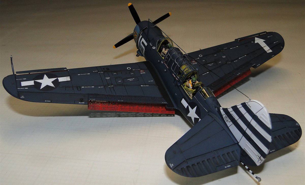 Hobbylinc's tweet image. We&apos;re excited to feature this incredible build of the Academy 1/48 scale U.S. Navy SB2C-4 Helldiver &quot;Operation Iceberg&quot;, completed by our talented customer. 

#hobbylinc #academy #academymodels #sb2c4 #helldiver #divebomber #usnavy #operationiceberg #plasticmodel #plasticmodelkit
