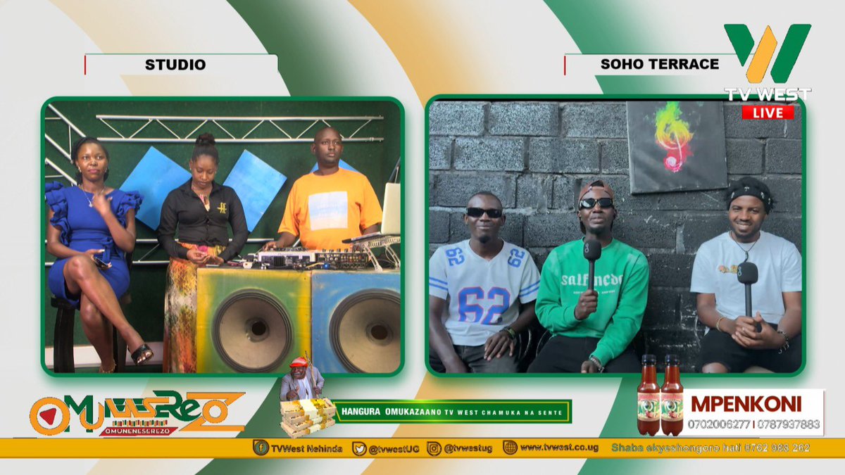 I spoke some Runyankole with my brother <a href="/Lithan_MC/">Mukuru W'Echaanga</a> on <a href="/tvwestUG/">TV West Nehinda</a>