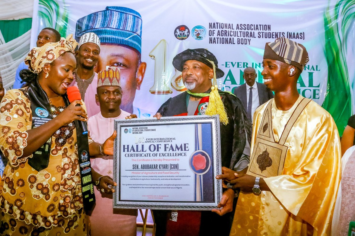Sen. Abubakar Kyari, CON tweet media
