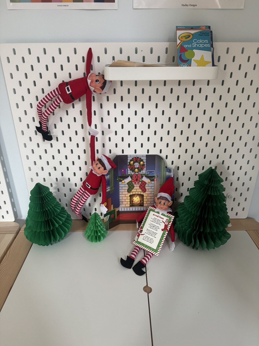 ladyleet's tweet image. The elves have arrived!