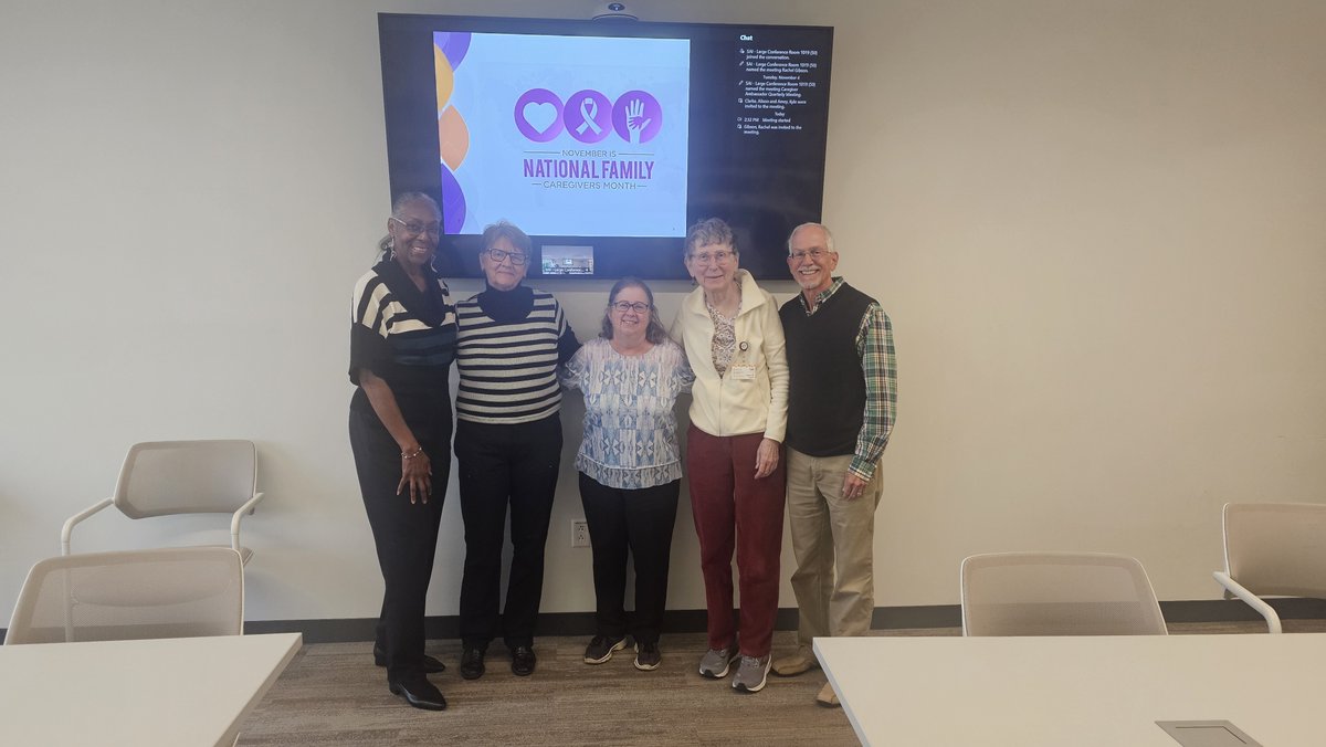 As #NationalFamilyCaregiverMonth wraps up, we’re celebrating our incredible #CaregiverAmbassadorProgram at <a href="/SAI_Rehab/">Sheltering Arms Institute</a>! Our ambassadors use their lived experience to provide one-on-one guidance, emotional support &amp; encouragement to new #caregivers. #CaregiverAmbassador