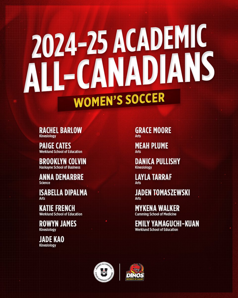UCalgary Dinos Women's Soccer ⚽️ tweet media
