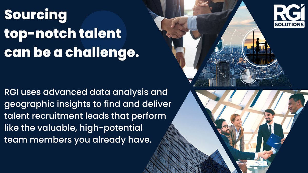 RGI_Solutions's tweet image. Sourcing top-notch talent can be a challenge. RGI uses advanced data analysis and geographic insights to find and deliver talent recruitment leads that perform like the valuable, high-potential team members you already have. Get started today: rgida.com/contact/?utm_s…