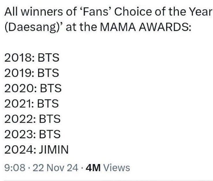 writingbyrkive's tweet image. 🚨DIVULGUEM! 

ARMYs, faltam apenas 3 dias para a votação ao vivo do ‘MAMA AWARDS.’ a votação será pelo aplicativo ‘MNET,’ e o voto do público contribui com 10% para o DAESANG.
🏆Ganhamos por 7 anos consecutivos, vamos manter nosso legado. 

🗓️: 28 e 29 
⏰: 07h30