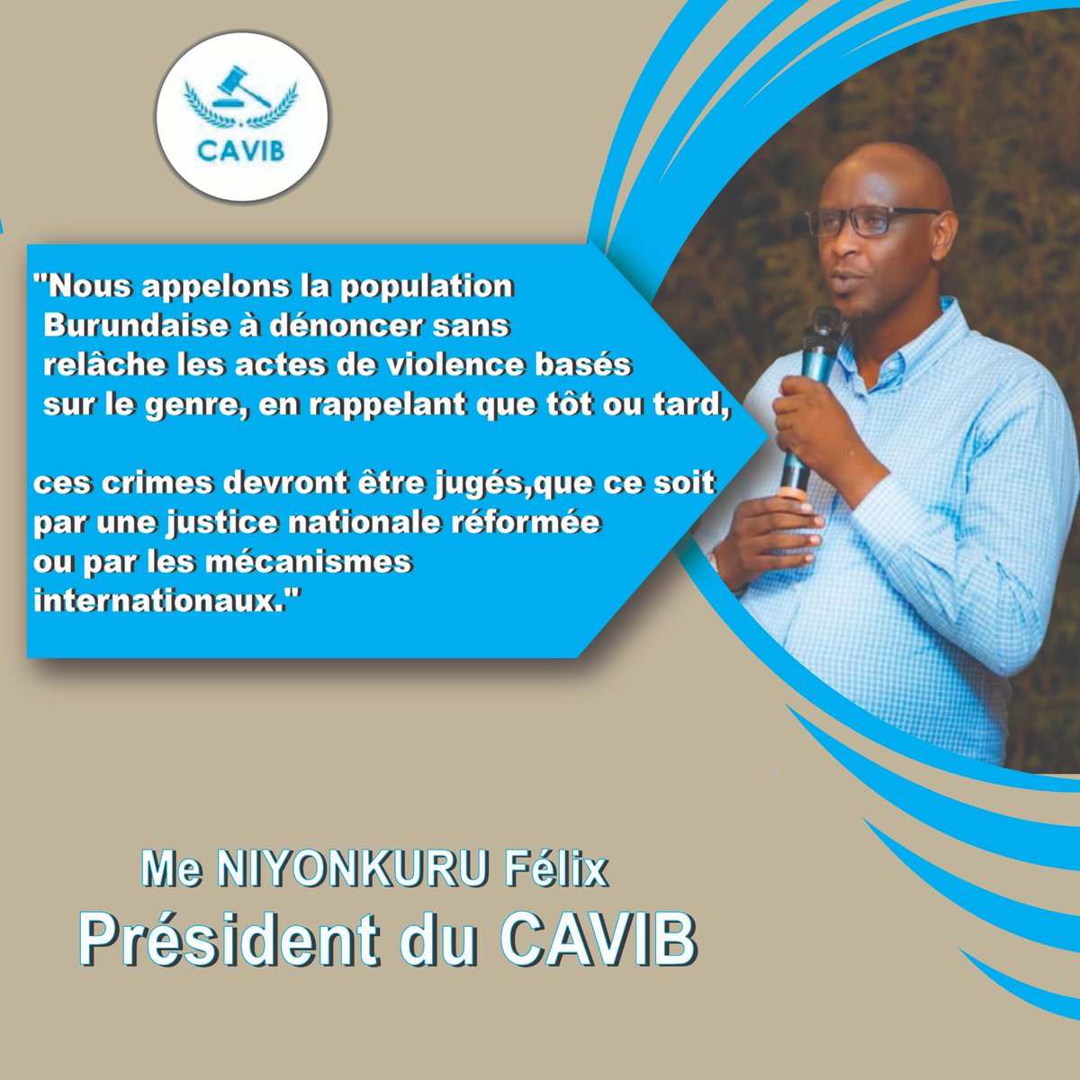 #Burundi: Ensemble, brisons le silence et mettons fin à toutes les formes de violence. <a href="/DefendDefenders/">DefendDefenders</a> <a href="/jumuiya/">East African Community</a> <a href="/_AfricanUnion/">African Union</a>