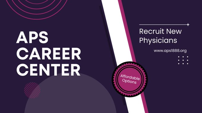 AmerPedSociety's tweet image. Recruiting new physicians? Let APS help! We offer different packages to assist you in finding the talent your institution needs!

More Information: ow.ly/ue8t50W7B3Q