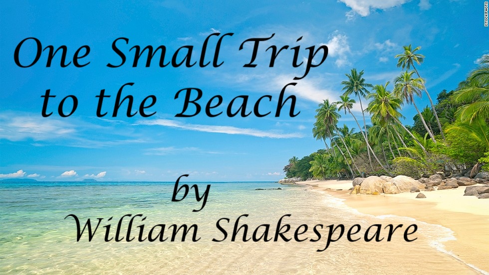 CFTobin's tweet image. The other night, we were eating dinner and watching a movie when an actor quoted Shakespeare's Henry V, "Once more unto the breach!"
The AI-generated closed captioning heard "One small trip to the beach"  :)