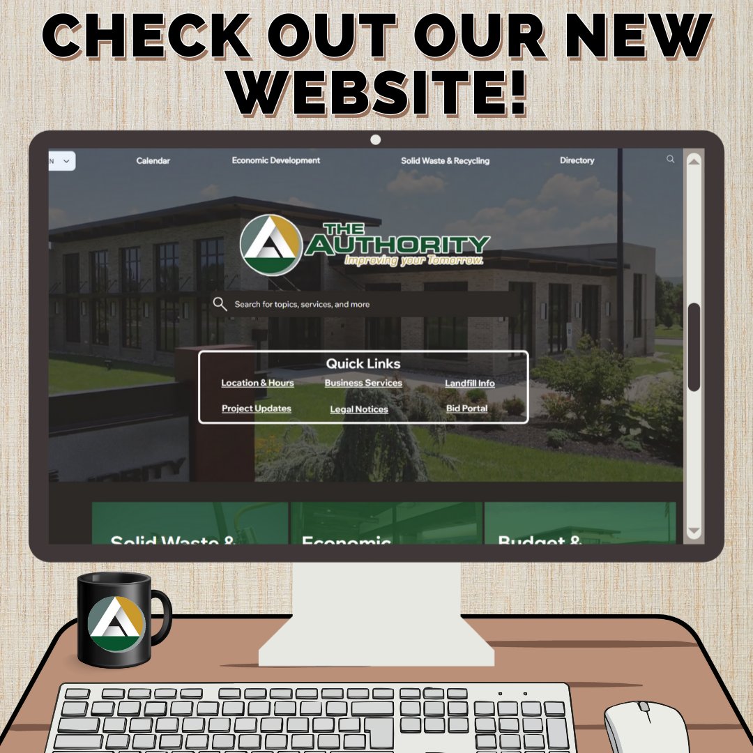 CCIANJ's tweet image. With the new year approaching, we’re thrilled to announce our new website at The Authority!🎉Modern and powerful, yet simple and helpful, the new website offers information about economic development, the SWC, and shared services. Check it out at theauthoritynj.com.👋