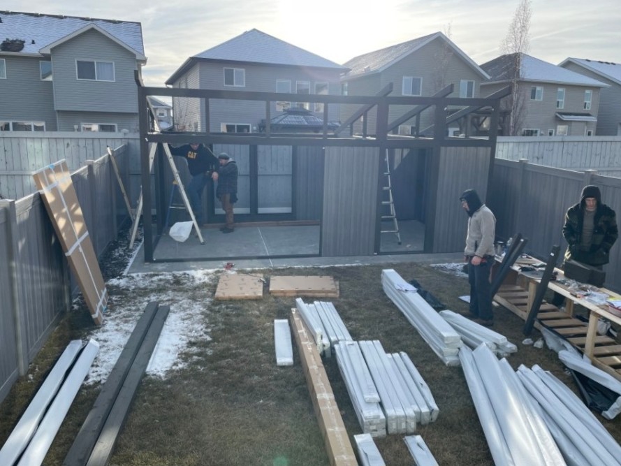 solarahottubs's tweet image. ✨Two-Day Transformation for the Laillier Family!✨ Check out their stunning Visscher Gazebo! Dreaming of your own? Don’t miss our Black Friday Sale! #SolaraFamily #Visscher #Gazebo #Backyard #OutdoorLiving #DreamBackyard #Edmonton #YEG #SherwoodPark