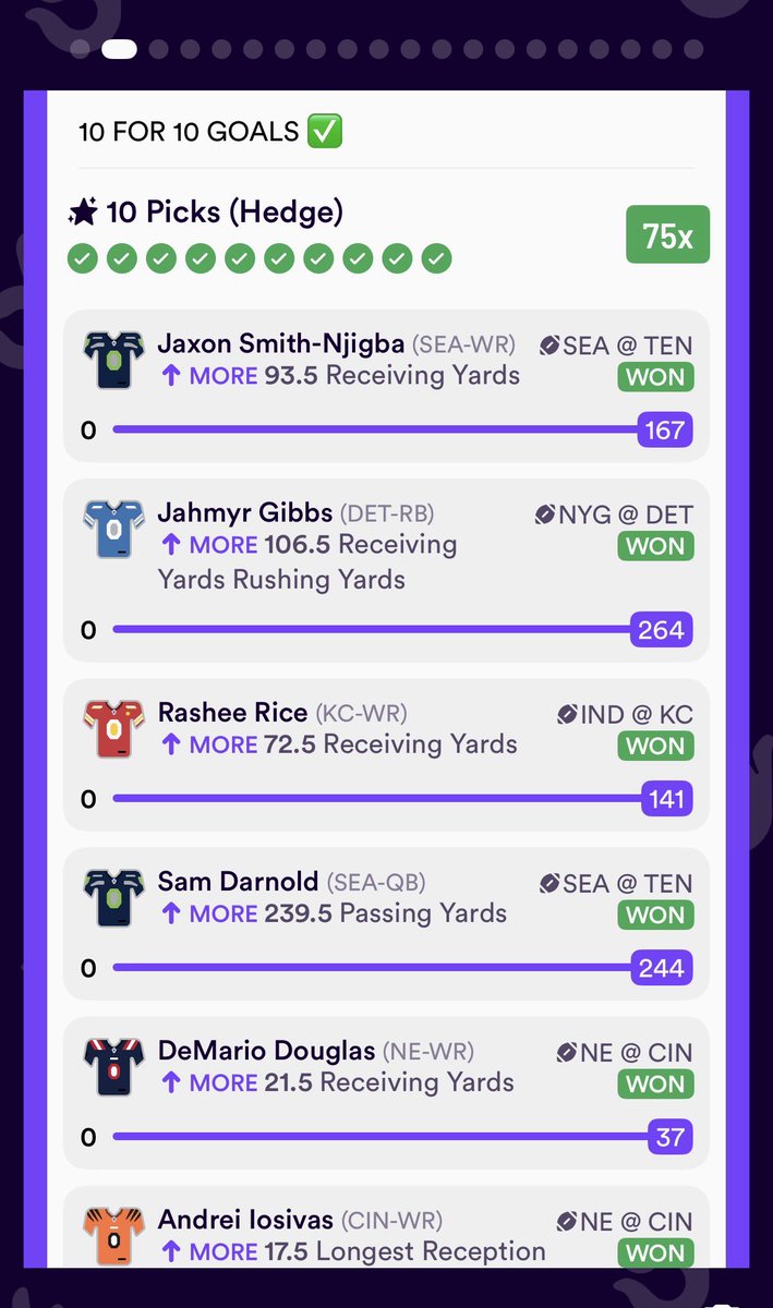 BDSportings's tweet image. $100 To $10K CHALLENGE🚨🚨🚨

🪜DAY 5 LADDER🪜

$1,398 👉 $2,563 (-120)

UC San Diego ML

1. LIKE &amp;amp; RT

2. FREE 👆

Ayton VOIDED, Run It Back🍿

SUBSCRIBE ✅

dubclub.win/r/p/pri-mebrs/…

DABBLE🫡 1000x UP 📈

Code: Bdsportings 

FREE $25👆

sleeper.com/promo/Bdsporti…

SUN/MON🔥👇

#NBA