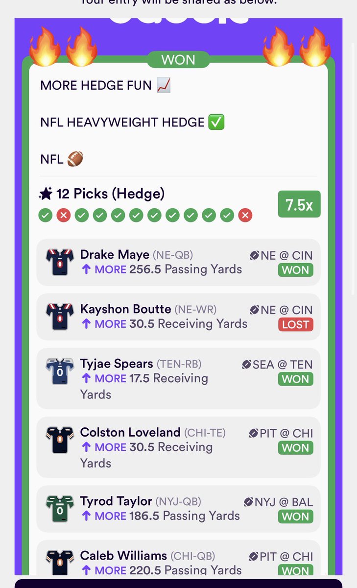 BDSportings's tweet image. $100 To $10K CHALLENGE🚨🚨🚨

🪜DAY 5 LADDER🪜

$1,398 👉 $2,563 (-120)

UC San Diego ML

1. LIKE &amp;amp; RT

2. FREE 👆

Ayton VOIDED, Run It Back🍿

SUBSCRIBE ✅

dubclub.win/r/p/pri-mebrs/…

DABBLE🫡 1000x UP 📈

Code: Bdsportings 

FREE $25👆

sleeper.com/promo/Bdsporti…

SUN/MON🔥👇

#NBA