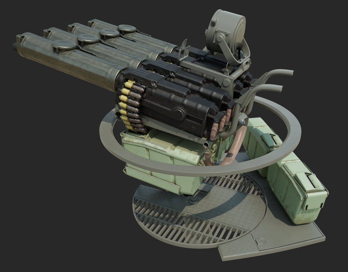 mike_doscher's tweet image. One year gone already.
I like the model but I should have baked the textures and worked back into them for better variation and weathering.
A (partial) grasp of current texturing practices feels like my genes are being rewritten.
Circumstances call for flexibility