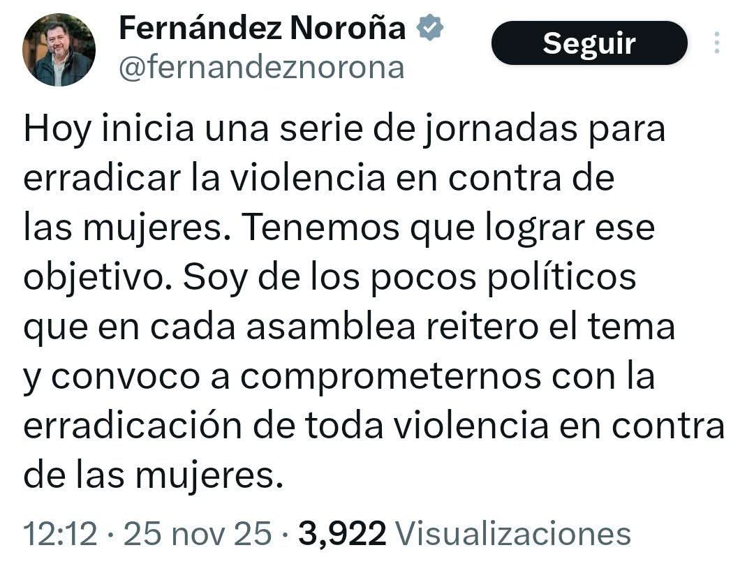 Arouet_V's tweet image. Noroña (@fernandeznorona):

Esta es la redacción de un cínico. Un hombre enloquecido por el poder.