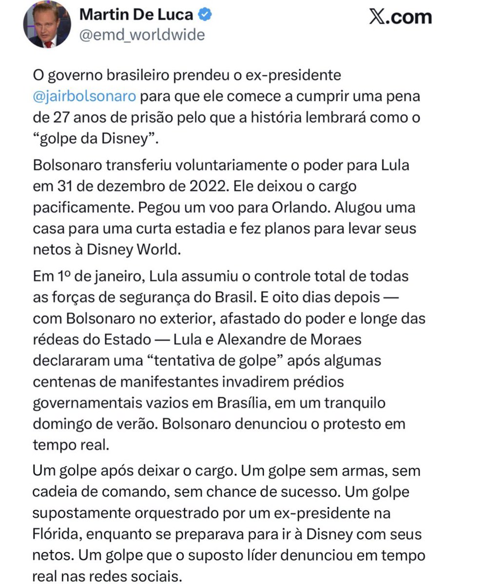viniciuscfp82's tweet image. Outra publicação do advogado de Trump.