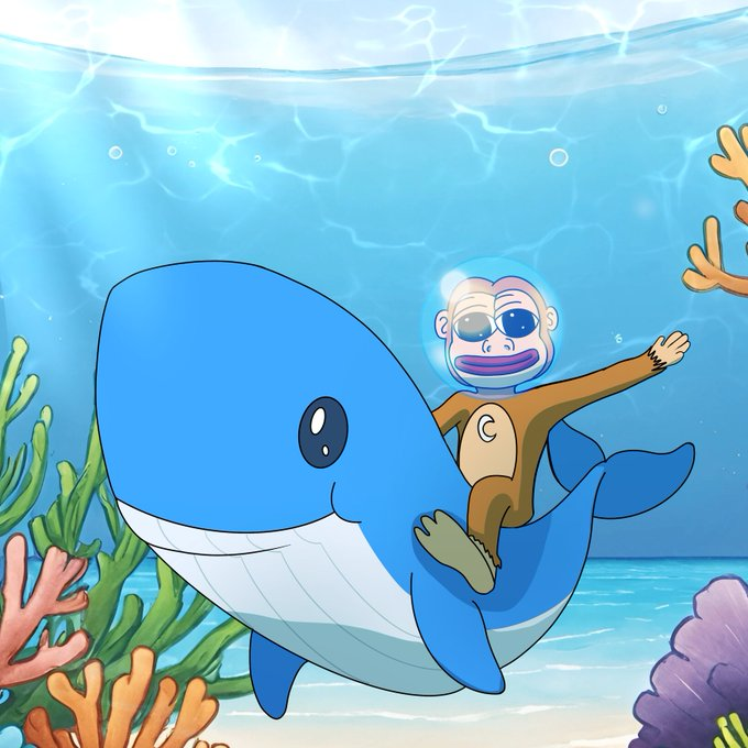 moonkeythecoin's tweet photo. Moonkey rides with the whales, making waves in the crypto depths are you ready to dive in?

#solanamemecoin #solana #memecoin #1000xgem #Moon https://t.co/XoR2SmqApx