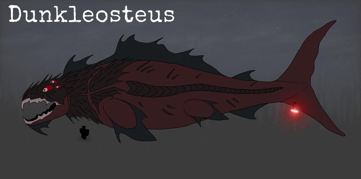 ThrashrLMAO's tweet image. Big angry fish 

#Devonian #ROBLOX #ocart #fish