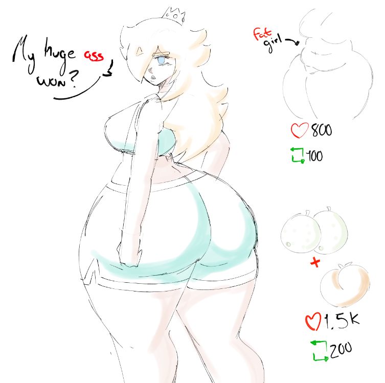 sinfulness90's tweet image. 🍑✅
#Rosalina #SuperMarioGalaxy