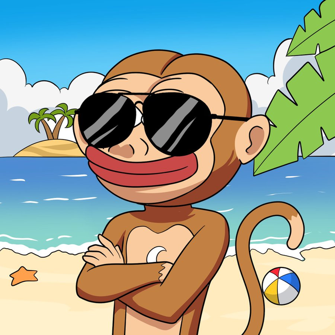moonkeythecoin's tweet photo. Moonkey’s living the dream relaxing on the beach while the charts go green.

 Join the ride! 

#solanamemecoin #solana #memecoin #1000xgem #Moonkey #Moon https://t.co/kxo7hlgoHW