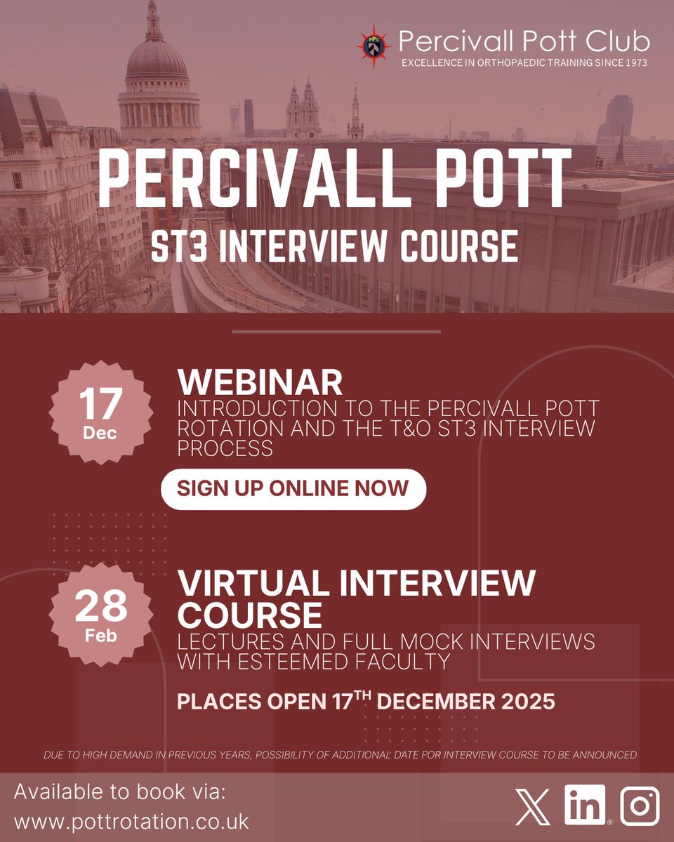 The Percivall Pott Orthopaedic Club tweet media