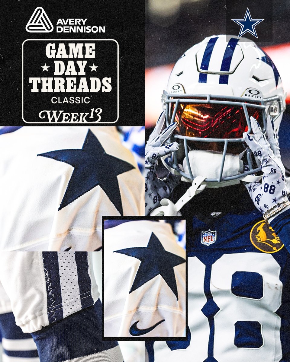 dallascowboys's tweet image. thanksgiving threads 🧵

#DallasCowboys | @AveryDennison