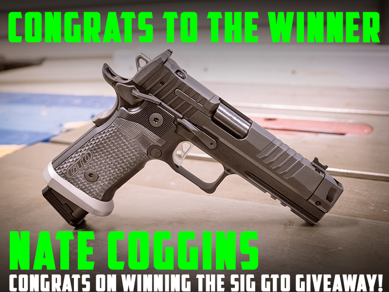 Firearms_Depot's tweet image. Big congrats to Nate Coggins for winning our SIG GTO giveaway! 🎉🔥
Enjoy that new setup, brother — you earned it!
Stay tuned, more giveaways coming soon… 👀
#FirearmsDepot #GiveawayWinner #SIG"