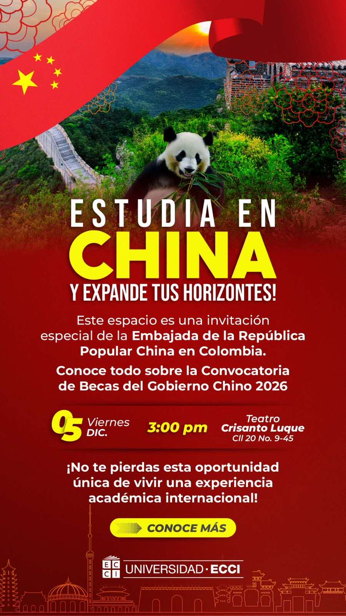 zhu_jingyang's tweet image. Evento informativo sobre la nueva convocatoria de becas del gobierno chino. 👇👇