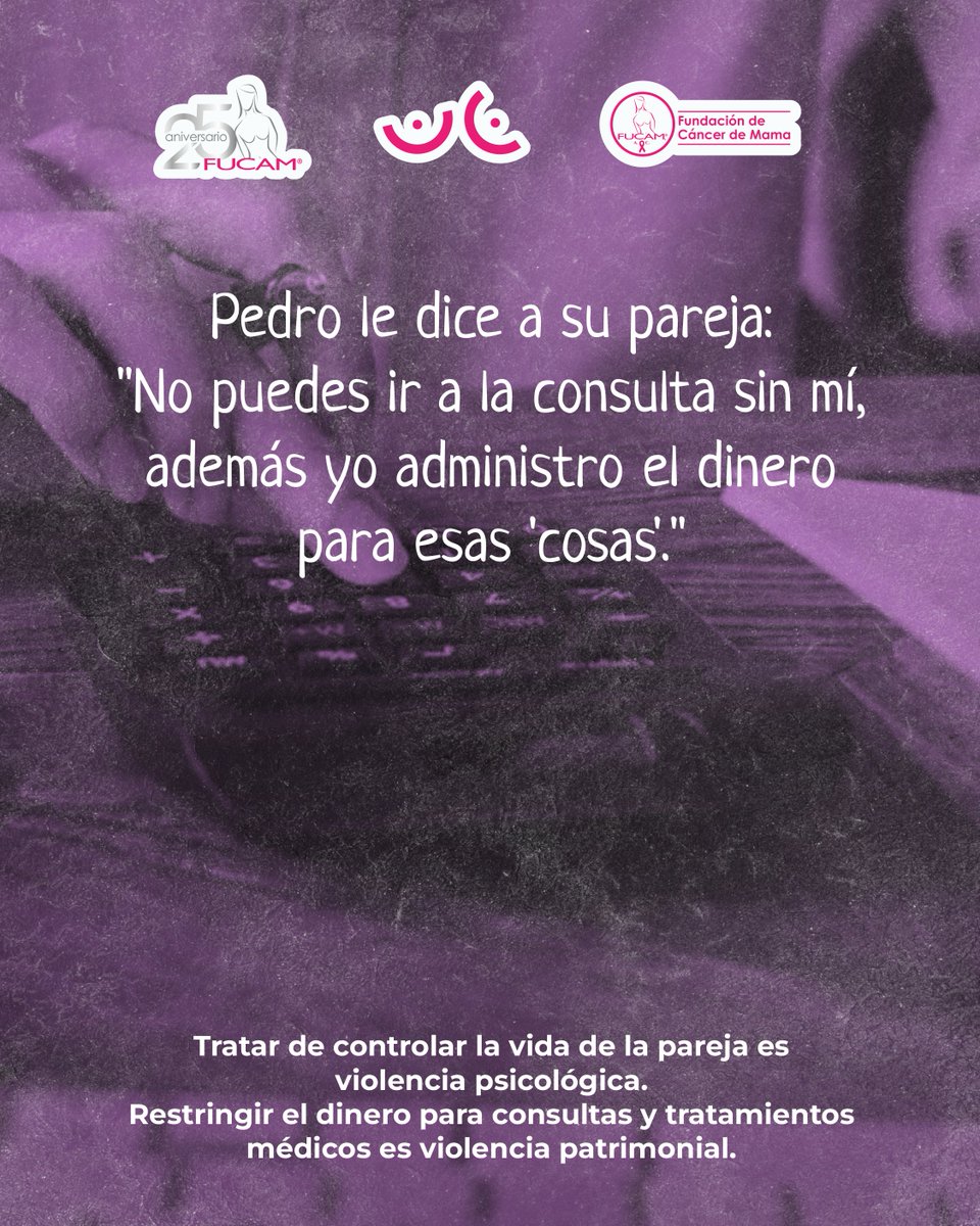 En FUCAM alzamos la voz por un derecho vital: la Salud.
La invalidación por parte del círculo social cercano no solo hiere, sino que obstaculiza el acceso de la mujer a estudios y tratamientos.
Nuestro compromiso es firme: garantizar #AtenciónIntegral de calidad #NoMásViolencia