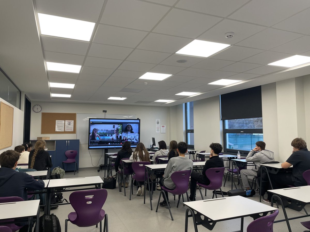 his_global's tweet photo. Students at Heritage met their counterparts in Brazil to discuss the outcomes of the Climate Action Project 2025.
They presented their work, asked questions and shared impressions.
Well done! Be the change you want to see in the world! ❤️🌎
@TakeActionEdu @HIS_Moldova https://t.co/t9rZvtIlo6