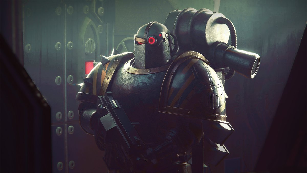 RatDadJoe's tweet image. IRON WARRIOR MODEL PACK

This kit includes:
- A modular environment set for a deathhulk with a select assortment of props
- Iron Warrior Set
- The set includes the Mark II armor as well as Mark III customization and extra livery additions.

Assets available at a Patreon near you!